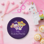 カラフルディアデロスムエルトス | ペーパープレート (パーティー)