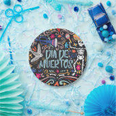 カラフルディアデロスムエルトス | ペーパープレート (パーティー)