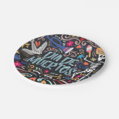 カラフルディアデロスムエルトス | ペーパープレート (アングル)