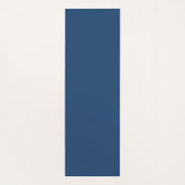 カラフルデイジーの花の素朴なサイケデリック模様 ヨガマット (裏面)