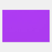 カラフルデイジースクウェア、抽象芸術アート、赤紫 ラッピングペーパーシート (正面2)