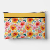 カラフルデイジー小包袋 アクセサリーポーチ (裏面)