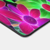 カラフルデイジー抽象芸術- Desk Mat デスクマット (コーナー)