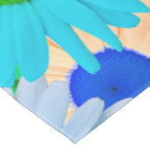 カラフルデイジー花パターン テーブルクロス (アングル)