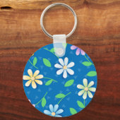カラフルデイジー、キーチェーン キーホルダー (正面)