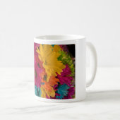 カラフルデイジー コーヒーマグカップ (正面右)