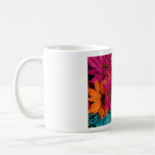 カラフルデイジー コーヒーマグカップ (左)