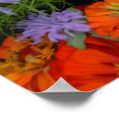 カラフルデイジー ポスター (角)