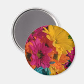 カラフルデイジー マグネット (正面/裏面)