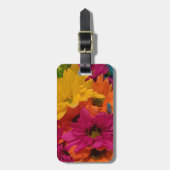 カラフルデイジー ラゲッジタグ (正面縦)