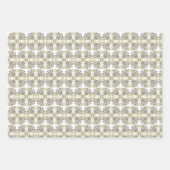 カラフルデザインのカスタマイズ可能な背景 ラッピングペーパーシート (正面2)