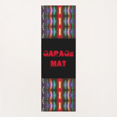 カラフルデザインパターン ヨガマット (正面)