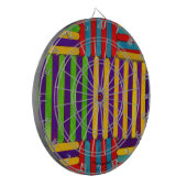 カラフルデザイン ダーツボード (正面左)