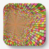 カラフルデザイン ペーパープレート (正面)