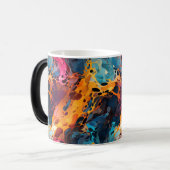 カラフルデザイン モーフィングマグカップ (正面左)