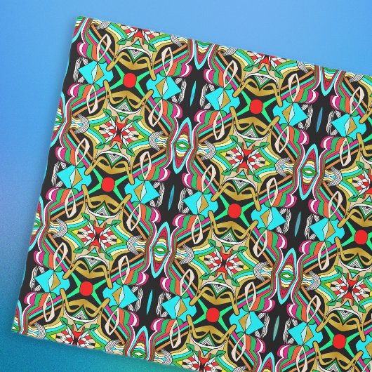 カラフルデザイン ラッピングペーパー