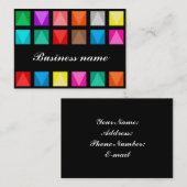 カラフルデザイン 名刺 (正面/裏面)