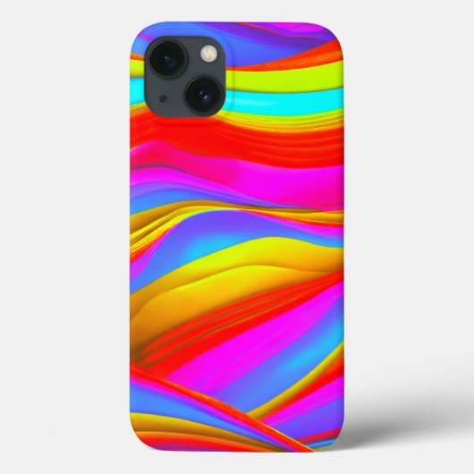 カラフルデジタルデザイン | Case-Mate Barely There iPhoneケース (裏面)