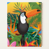 カラフルトゥーカン熱帯雨林プランナー本 プランナー手帳 (裏面)