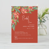 カラフルトスカーナ紅葉ブライダルシャワー 招待状 (スタンド正面)