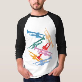 カラフルトランペット Tシャツ