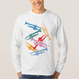 カラフルトランペット Tシャツ