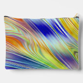 カラフルトレンディークラシック化粧品用パウチ アクセサリーポーチ (裏面)