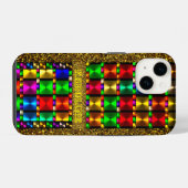 カラフルトレンディースタイリッシュ iPhoneケース (裏面横)