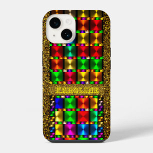 カラフルトレンディースタイリッシュ iPhone 14ケース