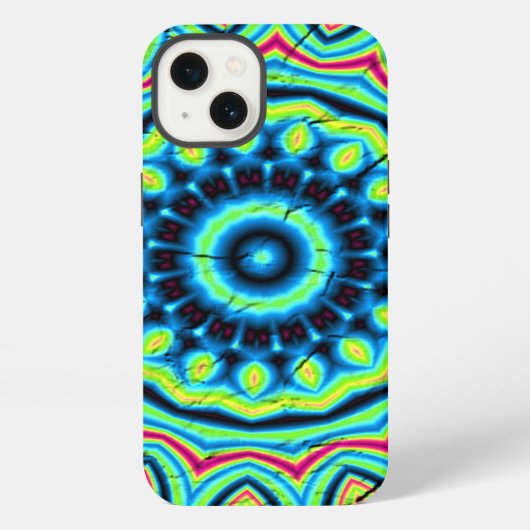 カラフルトレンディー iPhoneケース (裏面)
