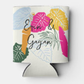 カラフルトロピカル 缶クーラー (正面)