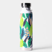 カラフルトロピモダンカル離れモノグラム ウォーターボトル (左面)