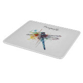 カラフルトンボのカスタマイズ カッティングボード (角)