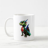 カラフルドラゴン コーヒーマグカップ (左)