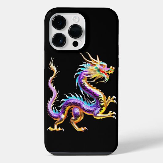 カラフルドラゴン iPhoneケース (裏面)