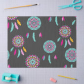 カラフルドリームキャッチャーティッシュペーパー 薄葉紙 (クラフト)