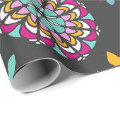 カラフルドリームキャッチャー包装紙 ラッピングペーパー (ロールコーナー)