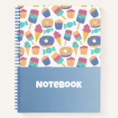 カラフルドーナツ型ノートブック ノートブック (正面)