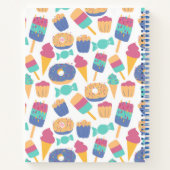 カラフルドーナツ型ノートブック ノートブック (裏面)