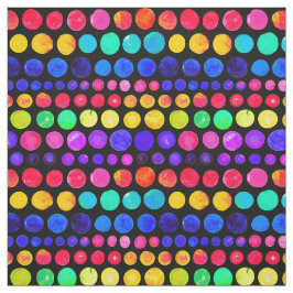 カラフルド絵を描ットのパターン ファブリック