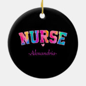 カラフルナース セラミックオーナメント (裏面)