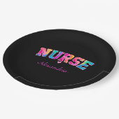 カラフルナース ペーパープレート (アングル)