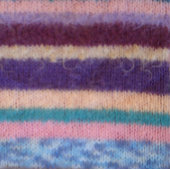 カラフルニットストライプヴィンテージコテージコア マグカップ