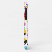 カラフルニンジン、熱帯のニンジン、鳥、花 Case-Mate iPhoneケース (裏面/左)