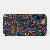 カラフルネオンアブストラクトスマホケース Case-Mate iPhoneケース (裏面(横))