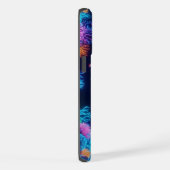 カラフルネオンシャーク iPhoneケース (右側面)