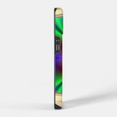 カラフルネオンデイジー iPhoneケース (右側面)