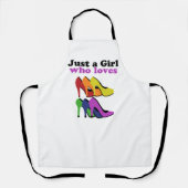 カラフルハイヒール エプロン (正面)