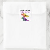 カラフルハイヒール スクエアシール (バッグ)