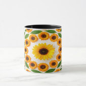 カラフルハイビスカス&プルメリア マグカップ (中央)